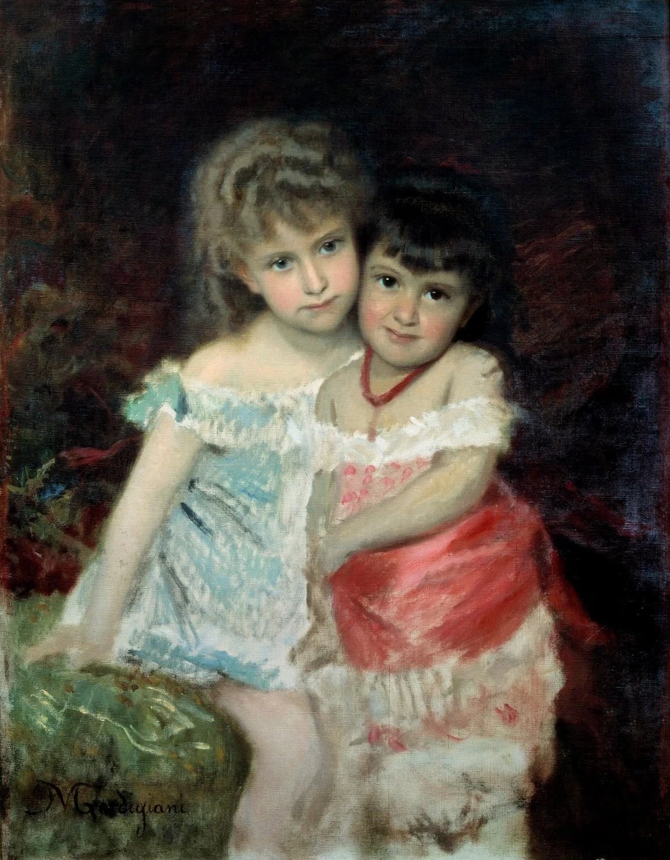 Ritratto di Bianca e Amelia Pisani - Palazzo Pitti, Firenze